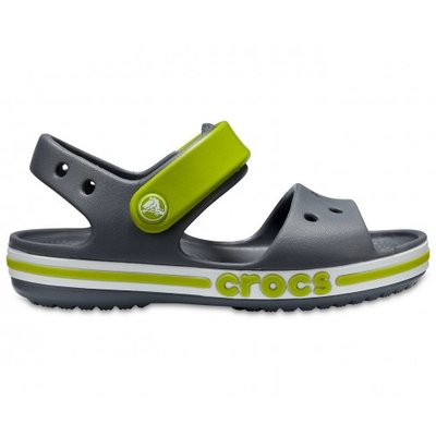 Crocs Kids' Bayaband Sandal Charcoal 53019 фото